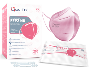 Omnitex FFP2 Gezichtsmasker roze