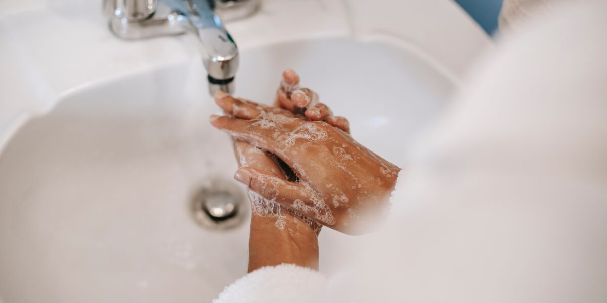 Handen wassen zonder water